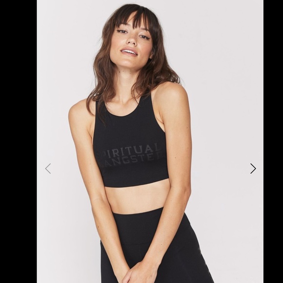 Spiritual Gangster Other - NWT Spiritual Gangster High Neck Athletic Bra